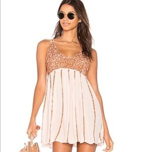 Bubblegum pink sequin summer dress💕